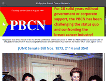 Tablet Screenshot of pbcn.org